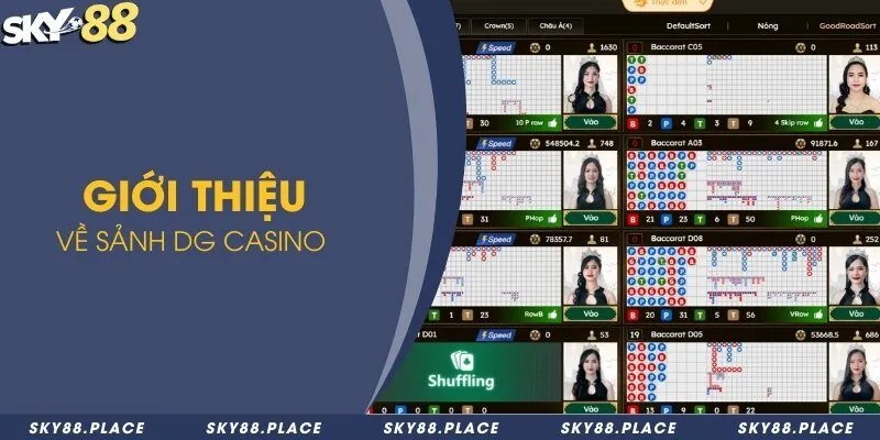 Giới thiệu về sảnh DG Casino 