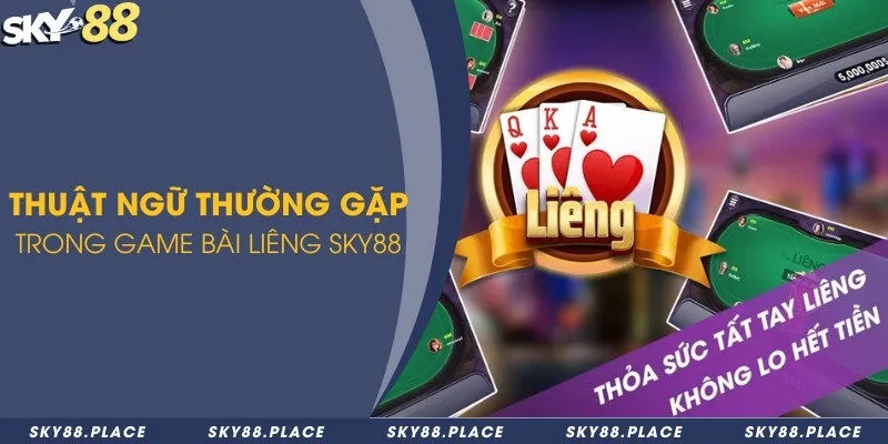 Thuật ngữ thường gặp trong game bài liêng Sky88