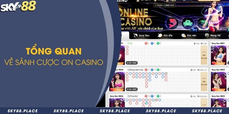 Tổng quan về sảnh cược ON Casino